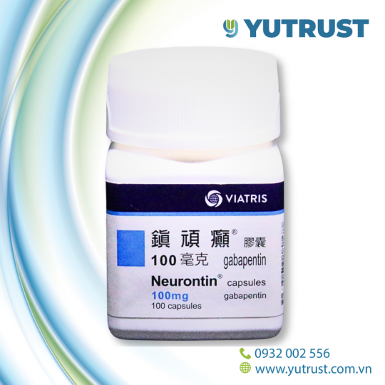 Neurontin 100mg - Chống co giật và giảm đau, lo âu ở Chó Mèo
